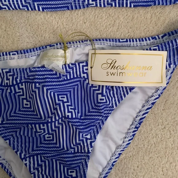 Shoshanna Corfu Print Ring Tankini Swimsuit - Picture 2 of 10